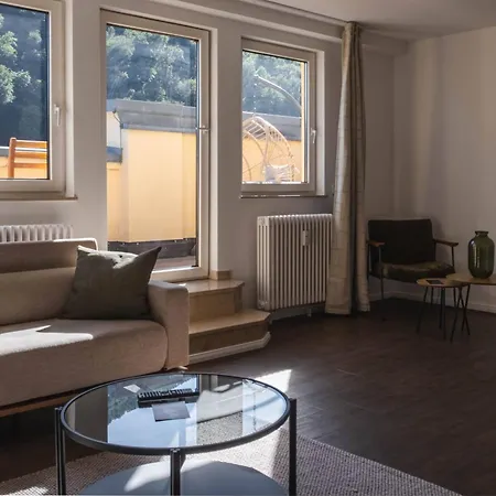 Am Kurpark Mit Traumhafter Terrasse Apartmán *