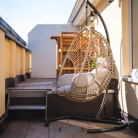 Апартаменты Am Kurpark Mit Traumhafter Terrasse Бад-Эмс